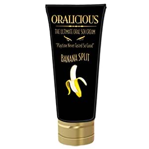 Oralicious Crema para Sexo Oral 2oz - Banana Split