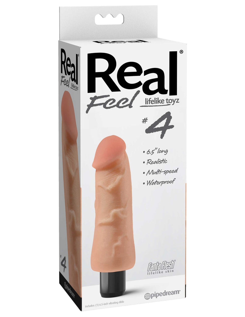 Vibrador Real Feel # 4 - Natural   5.75"