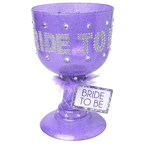 Copa de trago "Bride to be" - Morado